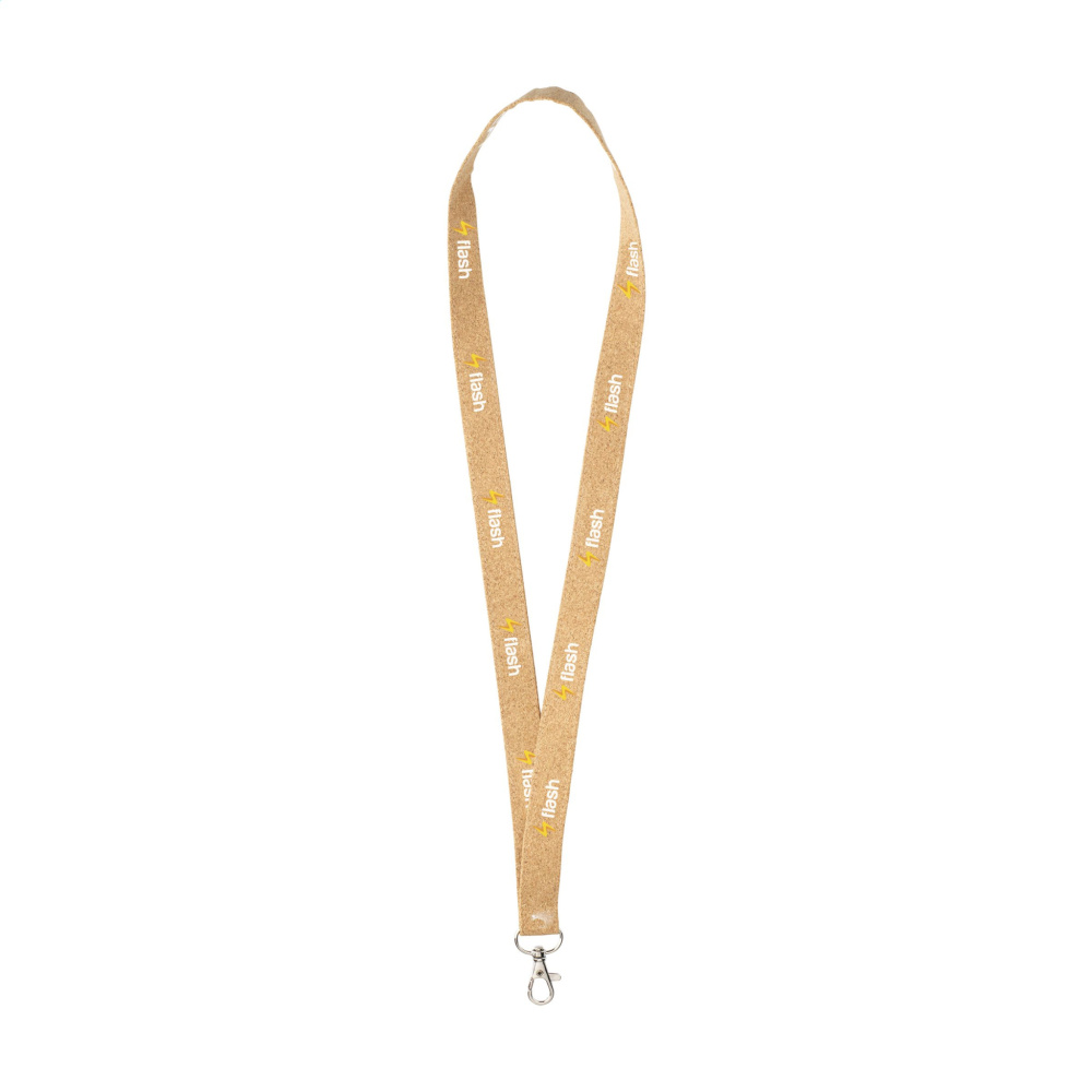 Logo trade promotional item photo of: Lanyard Cork 2 cm keycord