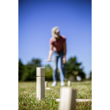 Logo trade advertising products picture of: Kingdom Kubb Outdoor Game