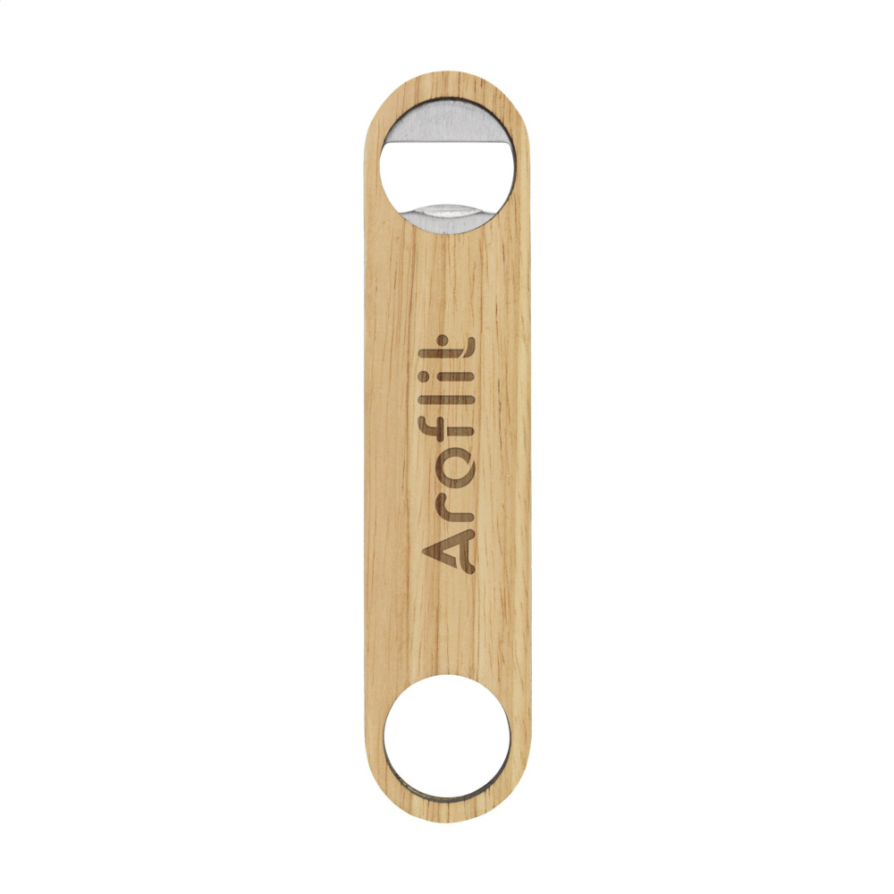 Logo trade promotional gifts image of: Abri Bamboo Opener
