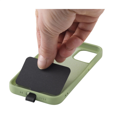 Logo trade promotional gifts picture of: Lace Lanyard GRS RPET 5 mm keycord