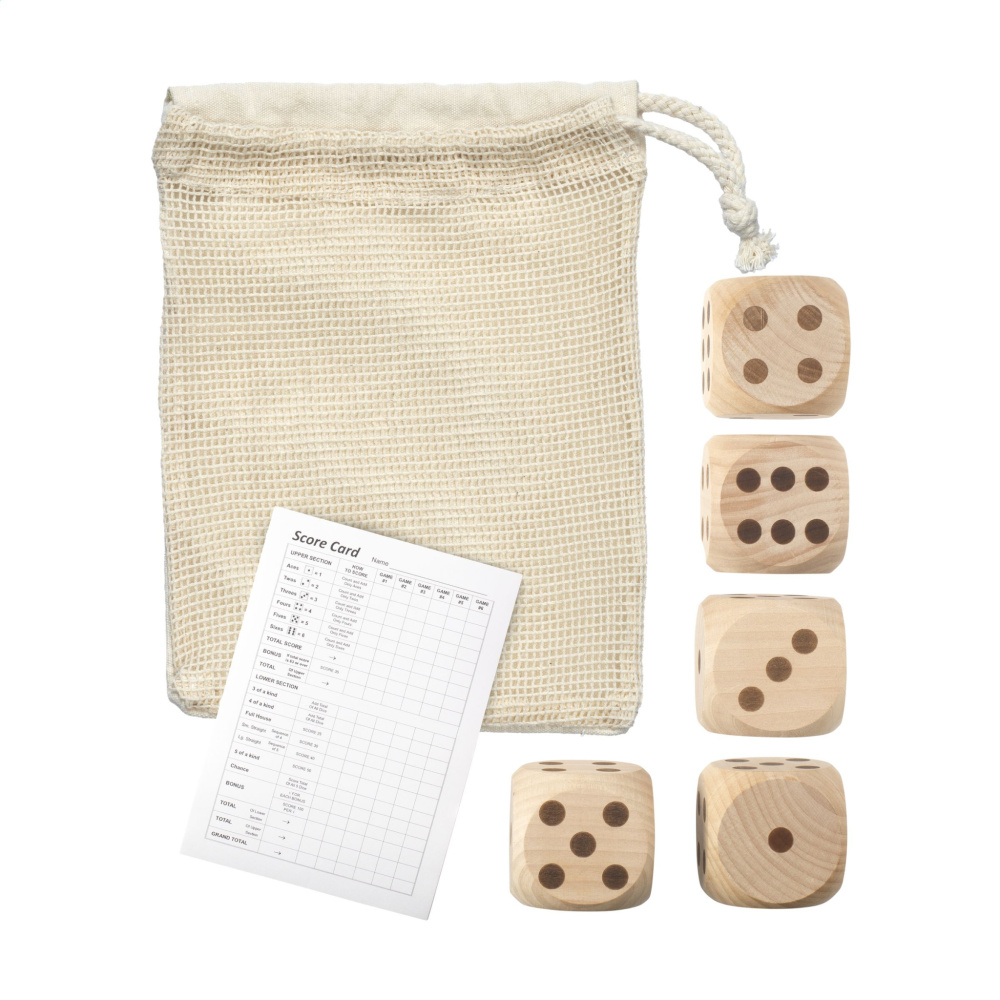 Logo trade business gift photo of: Outdoor Dice Game