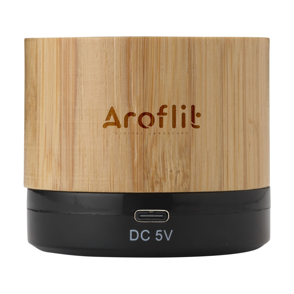 Logo trade promotional giveaways image of: Bambox Bamboo Speaker