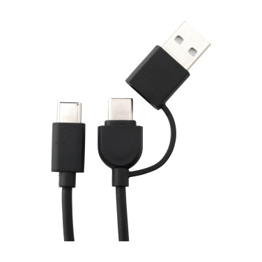 Logotrade promotional item picture of: TriCharge RCS  Recycled PU Wireless Charger