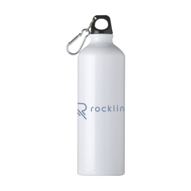 Logotrade promotional item picture of: AluMaxi GRS Recycled 750 ml water bottle