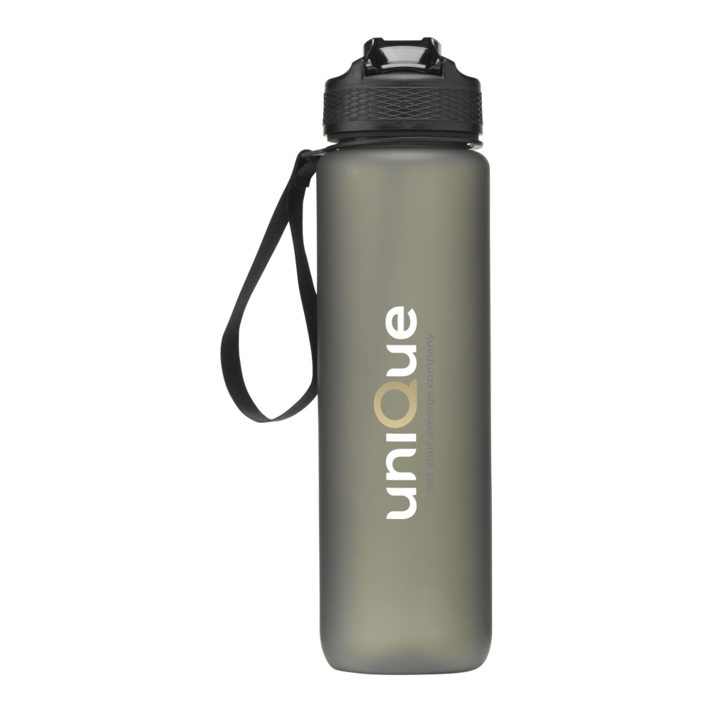 Logo trade advertising product photo of: AquaSport GRS Recycled Water Bottle 1,000 ml