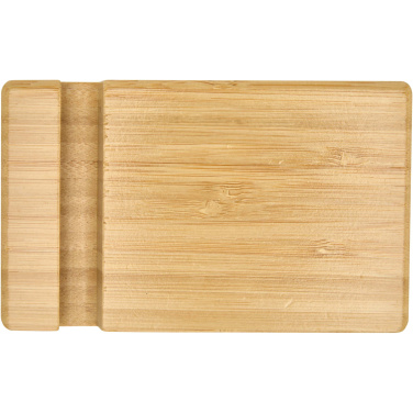 Logotrade promotional items photo of: Bubup bamboo 2-angled tablet and phone stand