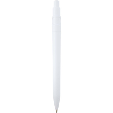 Logotrade promotional gift image of: Unica recycled plastic ballpoint pen (blue ink)