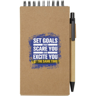 Logotrade promotional giveaway picture of: Flipper sticky notepad with ballpoint pen (black ink)