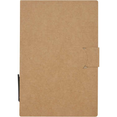 Logo trade advertising products image of: Swift sticky notes booklet with ballpoint pen (black ink)