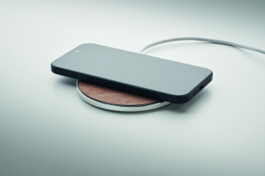 Logo trade business gifts image of: Wireless charger 15W