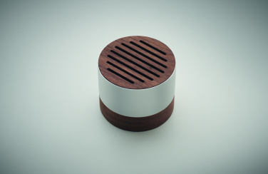Logo trade promotional merchandise photo of: Recycled aluminium speaker
