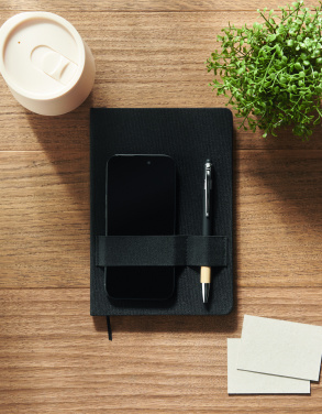 Logotrade promotional items photo of: A5 RPET notebook with pen