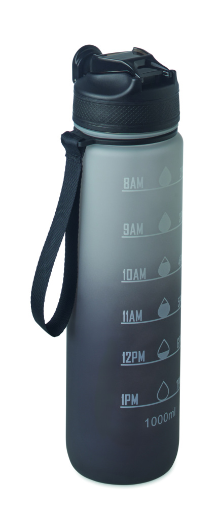 Logo trade promotional item photo of: Sports water bottle RPET 1L