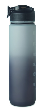 Logo trade promotional products image of: Sports water bottle RPET 1L