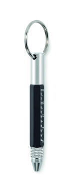 Logo trade promotional merchandise photo of: Key ring with twist action pen