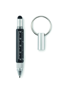 Logotrade advertising product picture of: Key ring with twist action pen