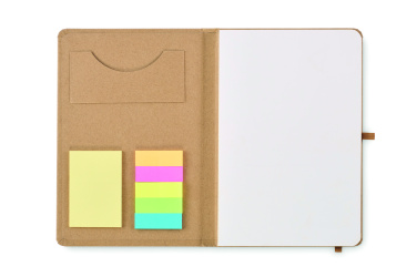 Logo trade corporate gifts image of: A5 notebook recycled paper set