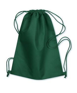 Logo trade promotional products image of: 80gr/m² nonwoven drawstring