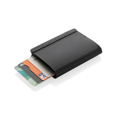 Logo trade promotional items picture of: Seekcard RCS rpolyester card wallet with worldwide locating
