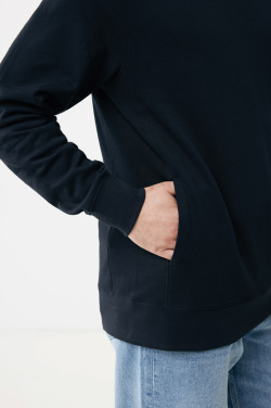 Logo trade promotional giveaways image of: Iqoniq Yengo recycled cotton hoodie with sidepockets