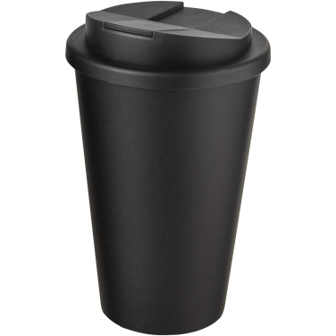 Logo trade advertising product photo of: Americano® Eco 350 ml recycled tumbler with spill-proof lid