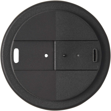 Logo trade promotional gifts image of: Americano® Eco 350 ml recycled tumbler with spill-proof lid