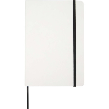 Logotrade promotional item picture of: Holm A5 stone paper hard cover notebook with lined pages