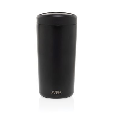 Logotrade promotional item image of: Avira Alix RCS re-steel click tumbler 400ML