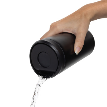 Logotrade corporate gift image of: Avira Alix RCS re-steel click tumbler 400ML