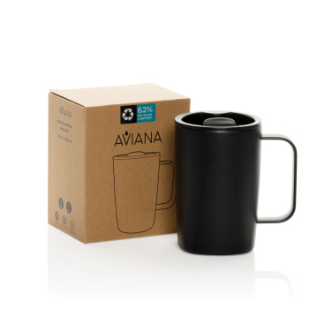Logo trade promotional giveaways image of: Aviana™ Rowan RCS Recycled Mug 450 ML