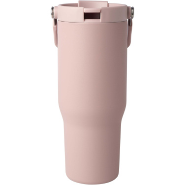 Logotrade promotional gift image of: Bronx 900 ml RCS recycled stainless steel copper vacuum insulated tumbler with dual function lid