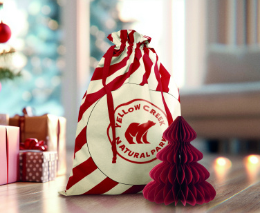 Logotrade advertising product image of: Large Santa cotton bag