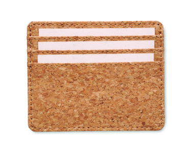 Logo trade promotional gift photo of: Cork cardholder with RFID