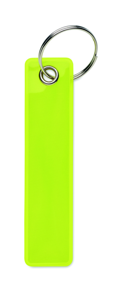 Logotrade promotional merchandise picture of: Reflective key ring in PVC