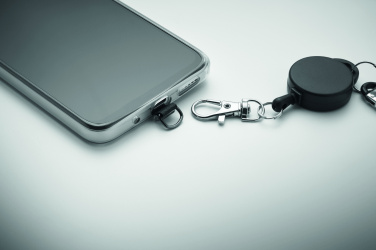 Logo trade advertising product photo of: Retractable phone holder