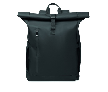Logo trade promotional products picture of: Rolltop laptop rucksack 600D