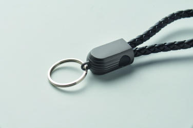 Logo trade promotional products image of: Key ring loop cable type-C