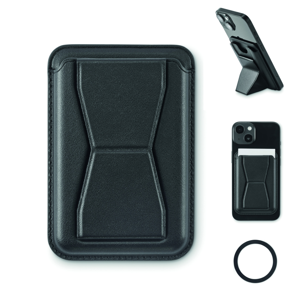 Logotrade advertising product picture of: Magnetic PU cardholder