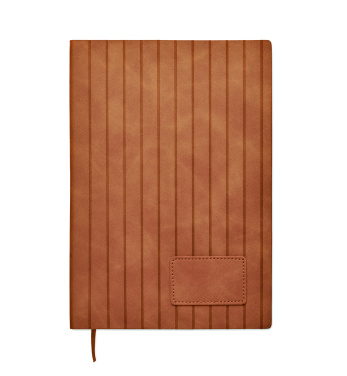 Logotrade business gift image of: A5 notebook in smokey PU