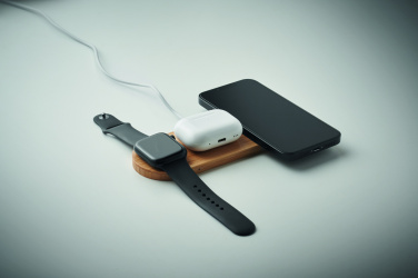 Logotrade promotional merchandise image of: 3 in 1 15W wireless charger
