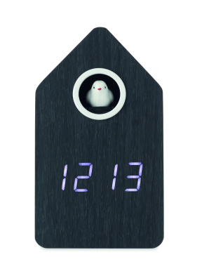 Logotrade promotional merchandise image of: MDF cuckoo alarm clock