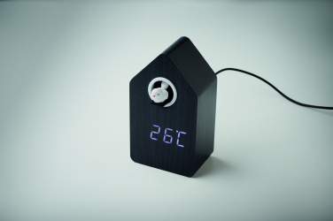 Logotrade advertising products photo of: MDF cuckoo alarm clock
