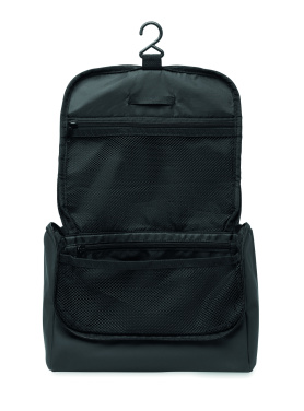 Logo trade advertising products image of: Cosmetic hanging bag in PU