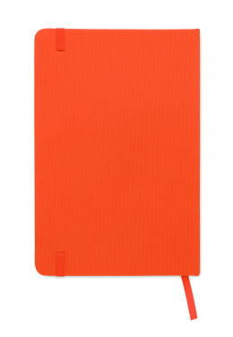 Logo trade promotional merchandise photo of: A5 RPET notebook 80 lined