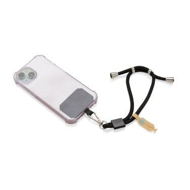 Logo trade promotional items picture of: CarryLoop RCS recycled PET adjustable phone holder wristlet