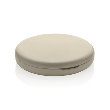 Logotrade corporate gift image of: Lumora RCS recycled plastic LED re-chargeable make-up mirror