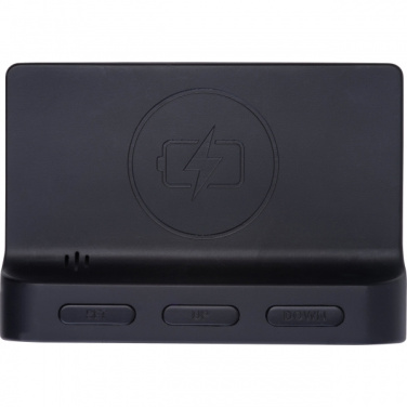 Logotrade promotional items photo of: Alarm Clock and Wireless Charger ADELAIDE