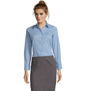 Logo trade corporate gifts picture of: EDEN women shirt 140g