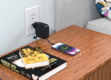 Logo trade reklaamtoote pilt: Urban Vitamin Saratoga 5 in 1 universaalne laadija