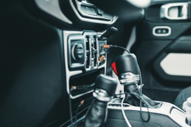 Logotrade reklaamkingi foto: Ohio RCS-sertifikaadiga taaskasutatud plastist 6-ühes kaabel